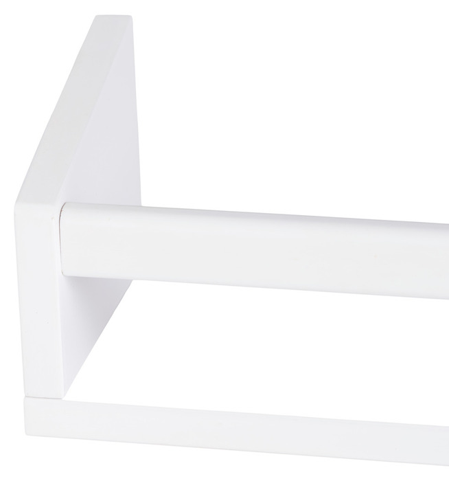 Bokhylle hvit 57 cm – DAY